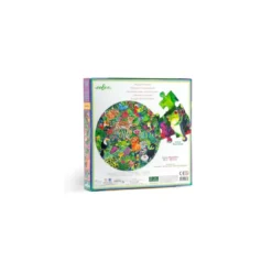 Puzzle Rond Forêt Tropicale - 100 pièces
