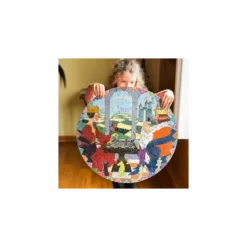 Puzzle Rond Gambit de la Reine - 100 pièces