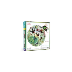 Puzzle Rond Hummingbirds - 500 pièces