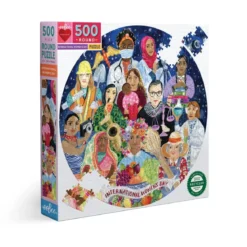 Puzzle Rond International Women's Day - 500 pièces