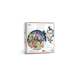 Puzzle Rond Journée de la Femme - 100 pièces