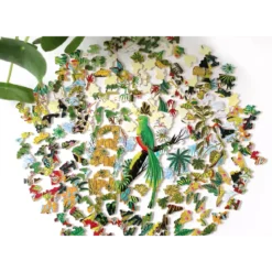 Puzzle Rond Quetzal Resplendissant - 250 pièces