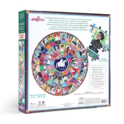 Puzzle Rond Votes for Women - 500 pièces