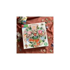 Puzzle Rond Woodland Creatures - 500 pièces