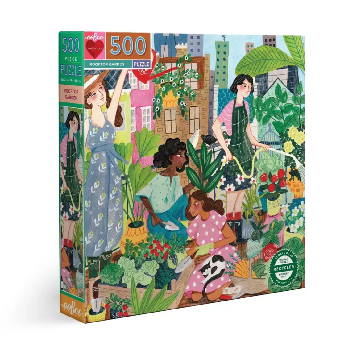 Puzzle Rooftop Garden - 500 pièces