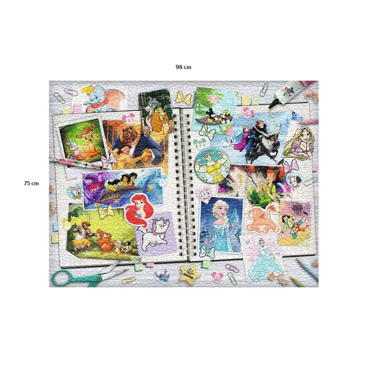 Puzzle Scrapbooking Disney - 2000 pièces