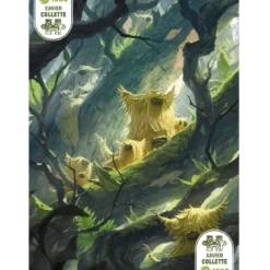 Puzzle Signature - Xavier Collette - Dracofungus : Hydnum - 1000 pièces