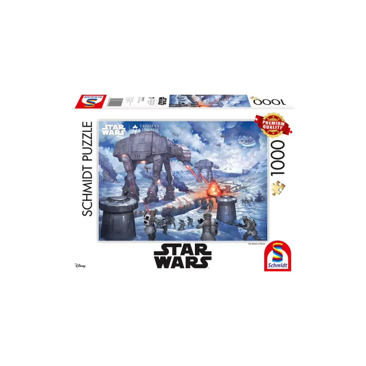 Puzzle Star Wars La Bataille de Hoth - 1000 pièces