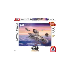 Puzzle Star Wars Mandalorian The Escort - 1000 pièces