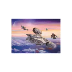 Puzzle Star Wars Mandalorian The Escort - 1000 pièces
