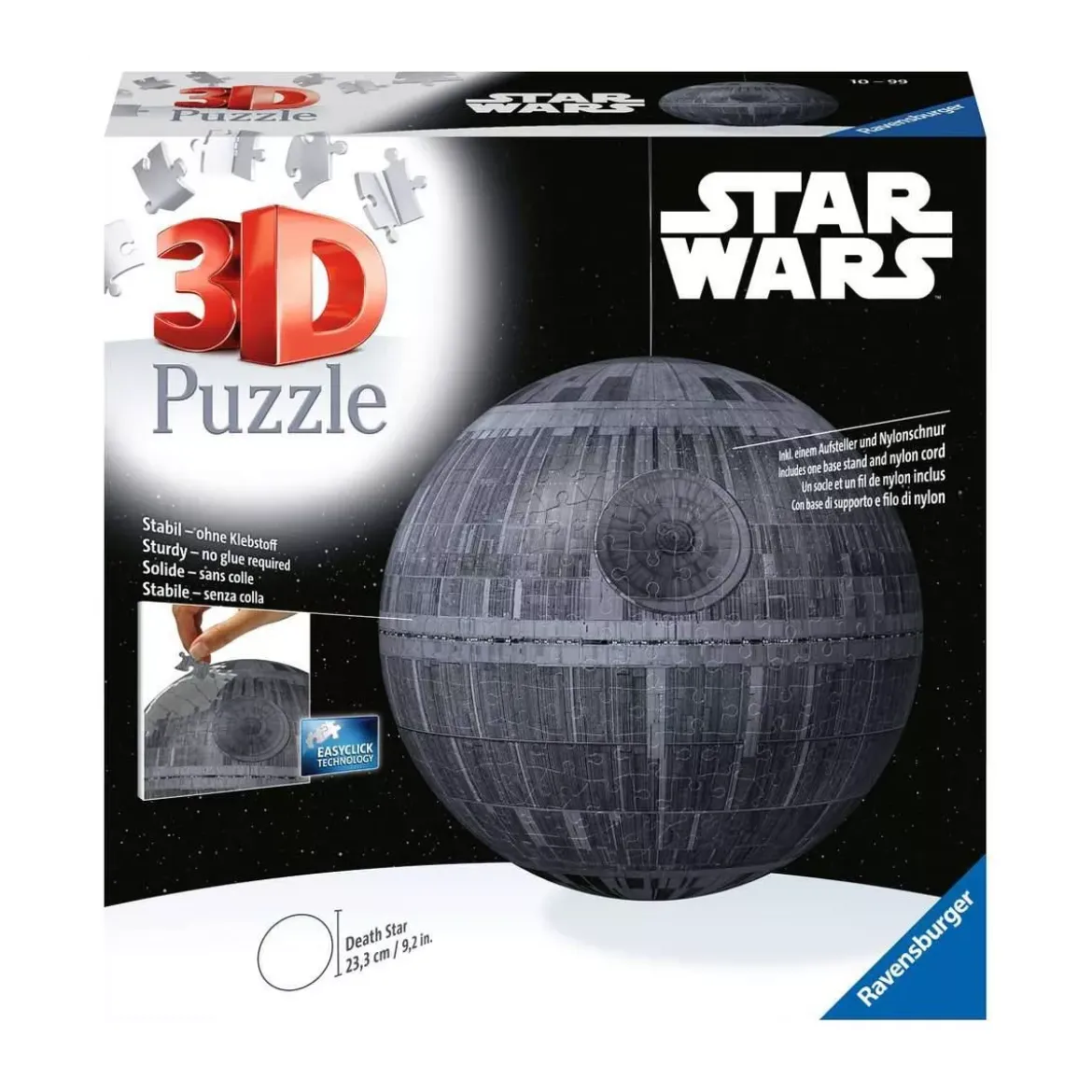 Puzzle Star Wars : Étoile de la Mort 3D Ball - 540 pièces