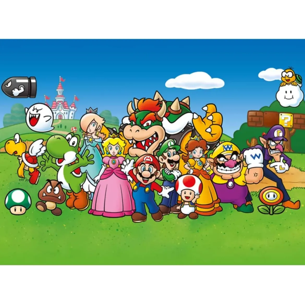 Puzzle Super Mario : Mario & Friends - 500 pièces