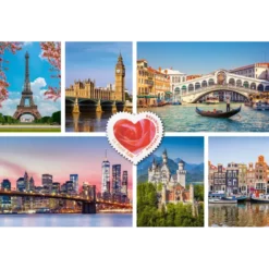 Puzzle Teampuzzle : City Trips - 1000 pièces