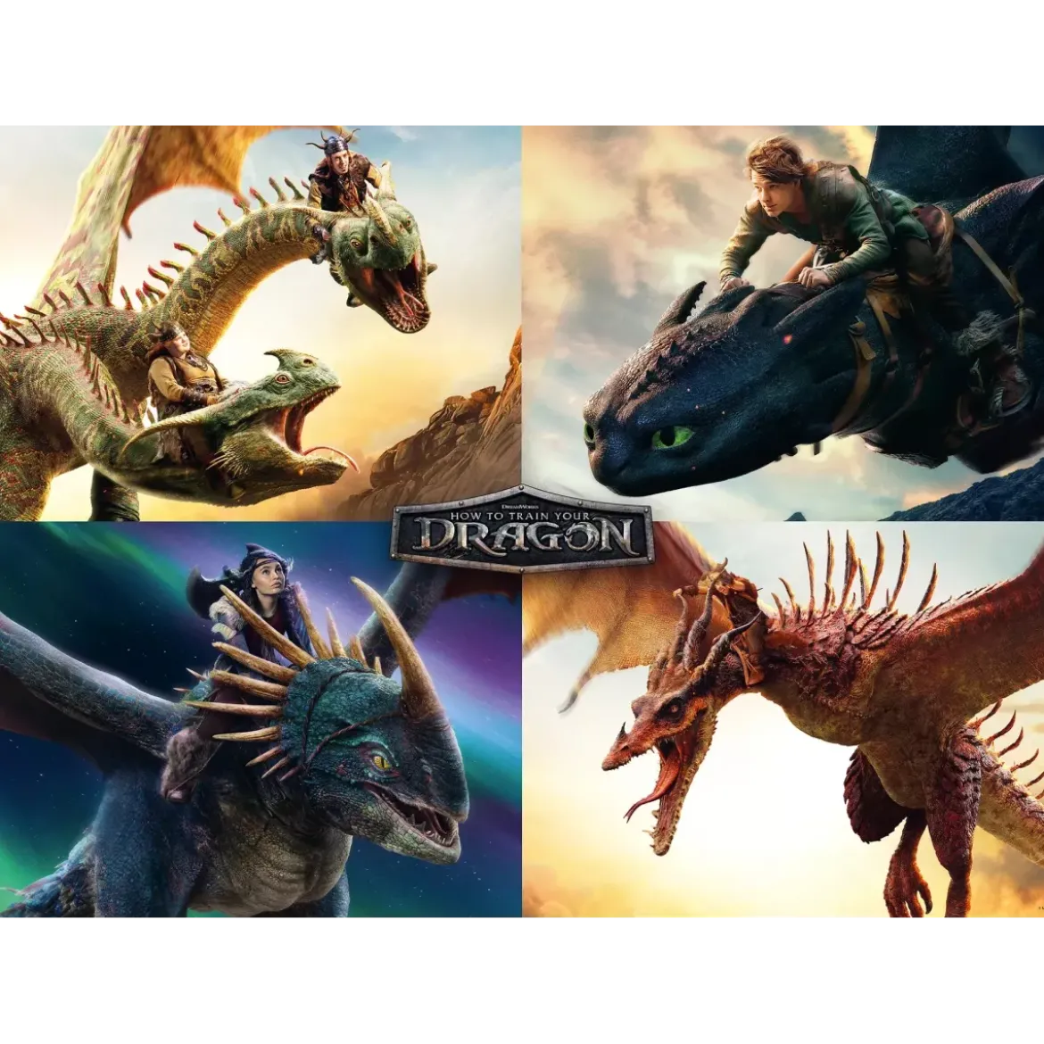 Puzzle Teampuzzle : Dragon - 600 pièces