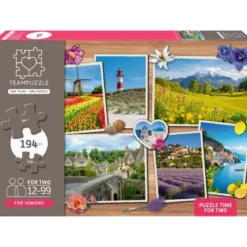 Puzzle Teampuzzle : Lieux de rêve - 194 pièces
