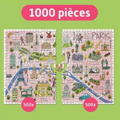 Puzzle Teampuzzle : Paris - 1000 pièces