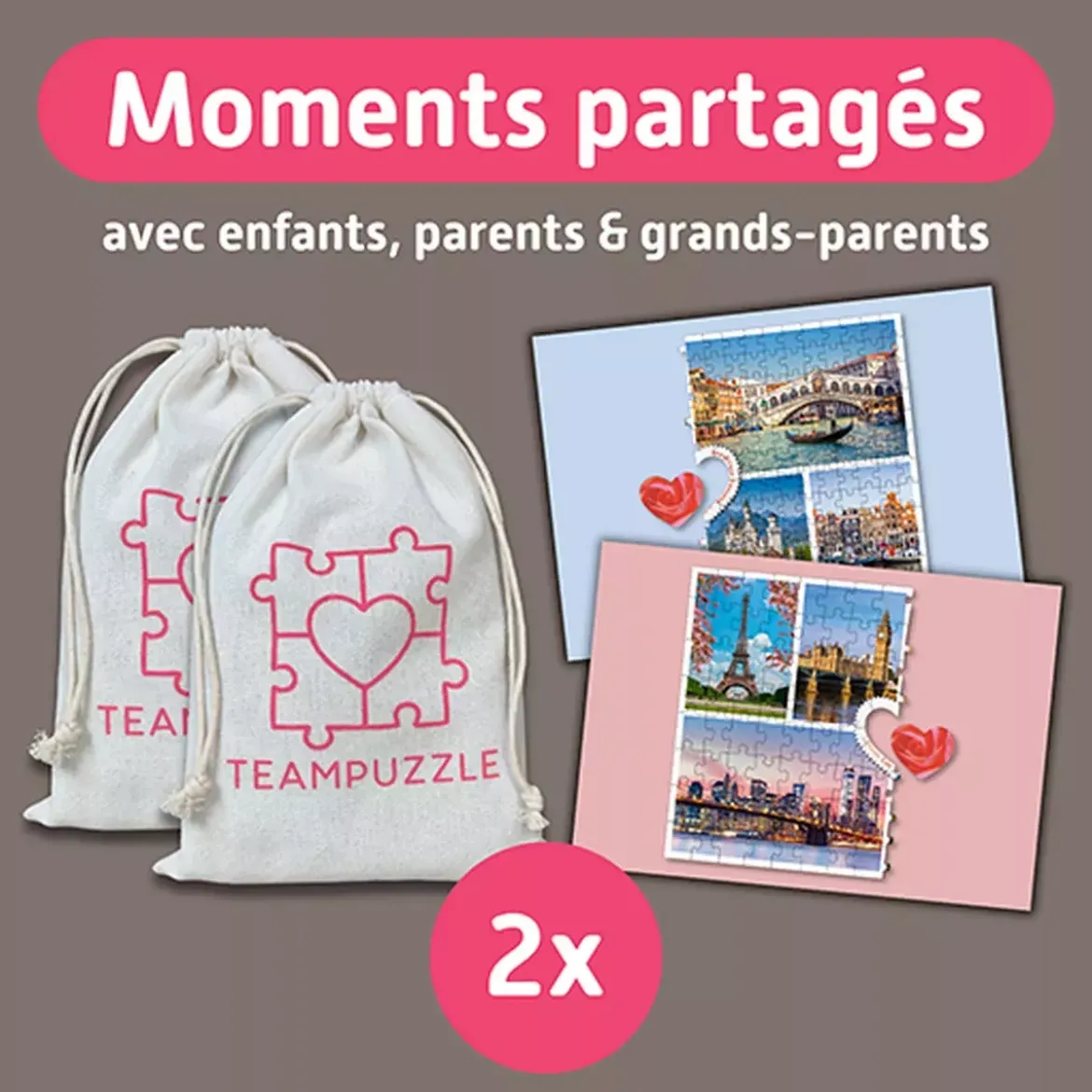 Puzzle Teampuzzle : Villes - 194 pièces