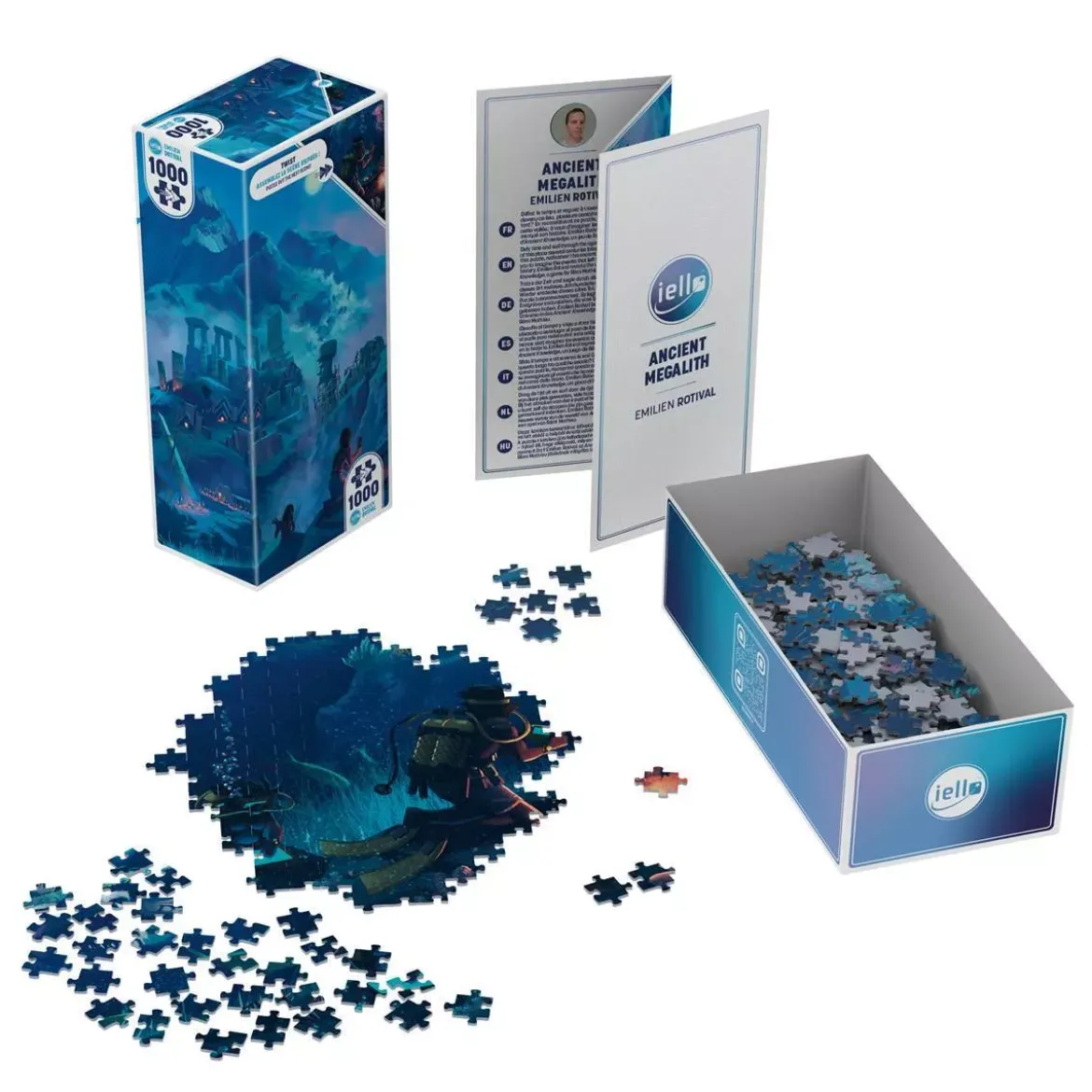 Puzzle Twist Ancient Mégalith - 1000 pièces