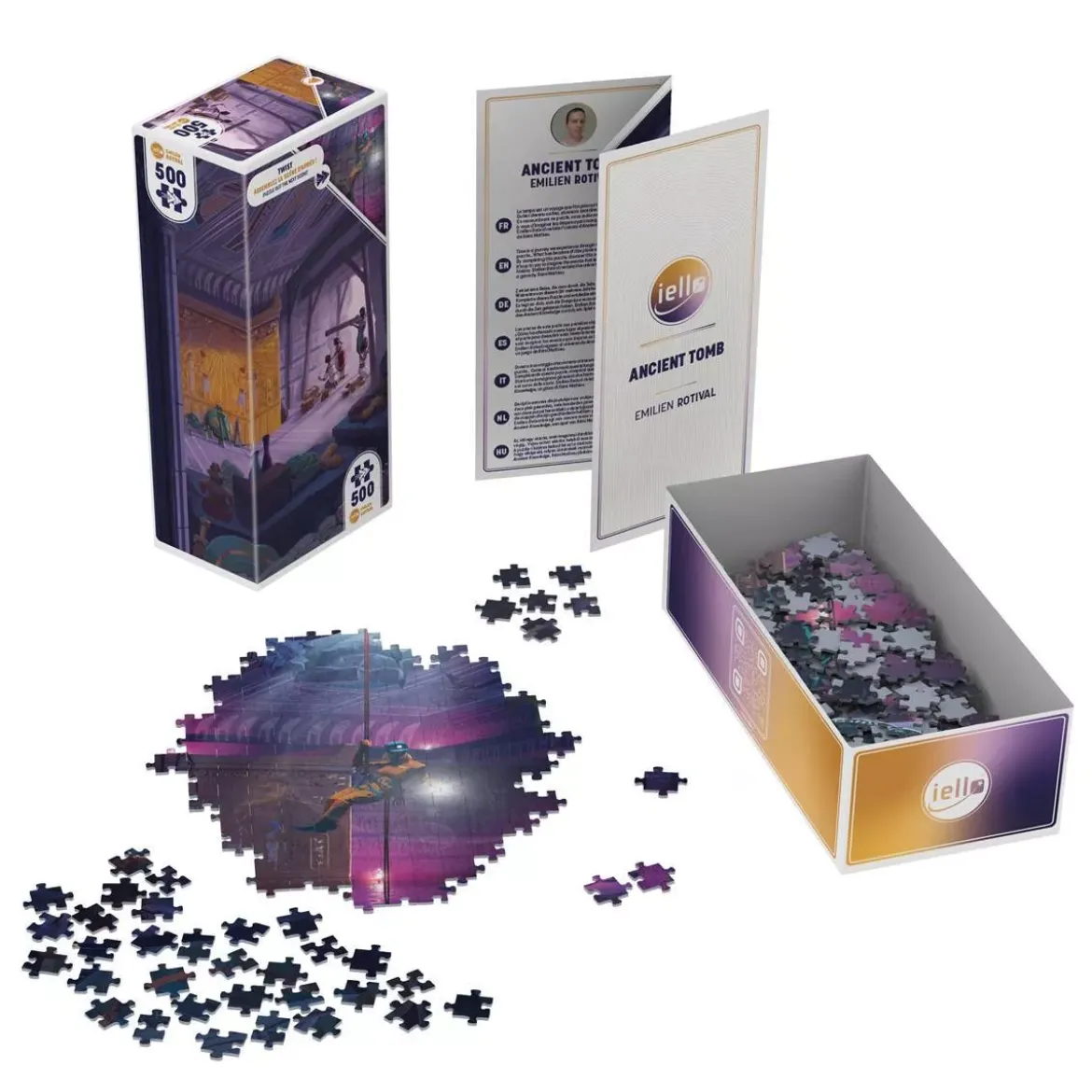 Puzzle Twist Ancient Tomb - 500 pièces