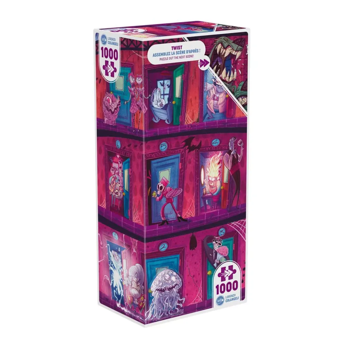 Puzzle Twist Hellton Palace - 1000 pièces