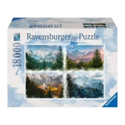 Puzzle Un Château au fil des Saisons - 18000 pièces