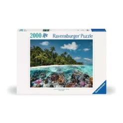 Puzzle Une plongée aux Maldives - 2000 pièces