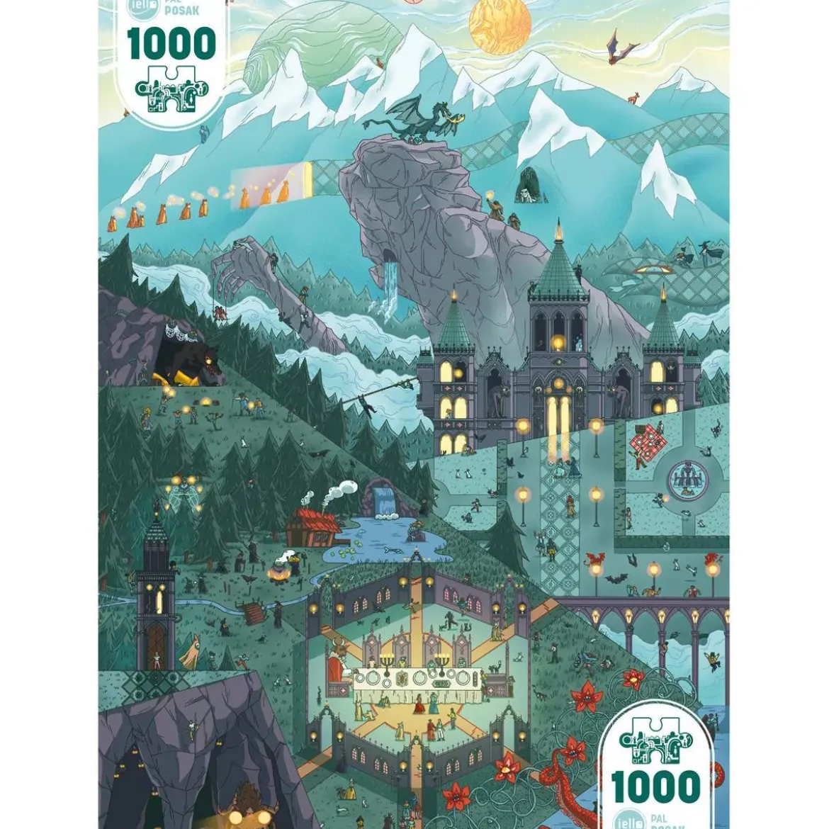 Puzzle Universe Chemins Obscures - 1000 pièces