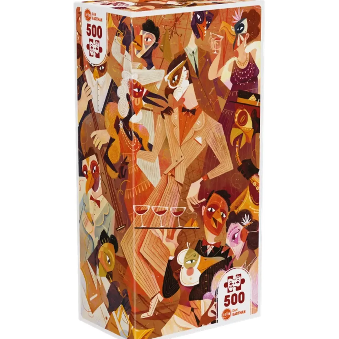 Puzzle Universe Jazz Masks - 500 pièces