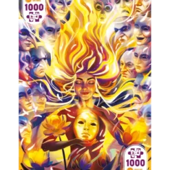 Puzzle Universe Social Masks - 1000 pièces