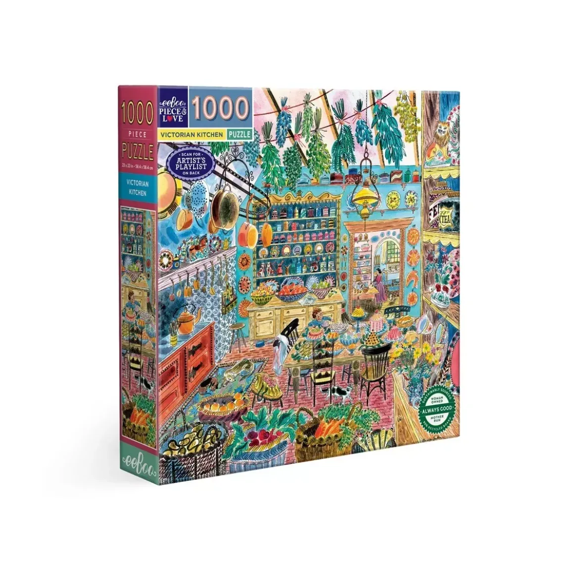 Puzzle Victorian Kitchen - 1000 pièces