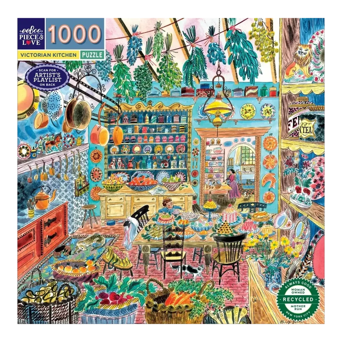 Puzzle Victorian Kitchen - 1000 pièces