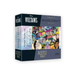 Puzzle Wood Craft Disney Villains - 1000 pièces