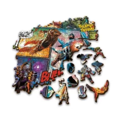 Puzzle Wood Craft Marvel Comics - 1000 pièces