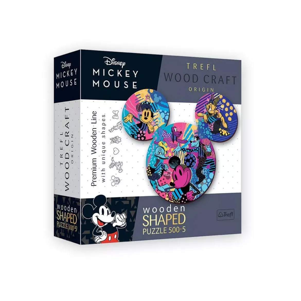 Puzzle Wood Craft Mickey Mouse - 500 pièces
