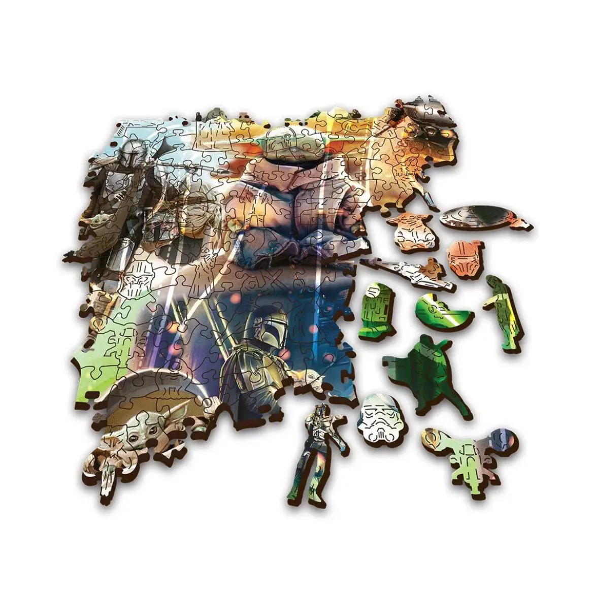 Puzzle Wood Craft Star Wars - 500 pièces
