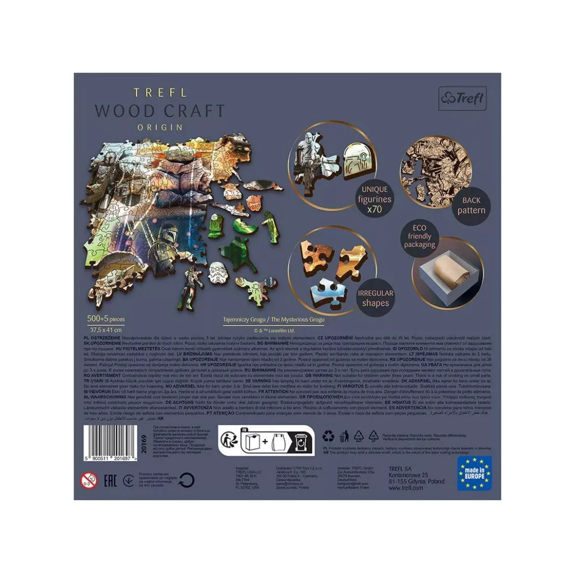 Puzzle Wood Craft Star Wars - 500 pièces