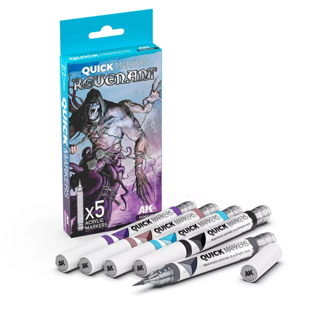 Quick Markers AK Interactive : Revenant Set