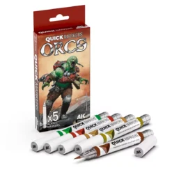 Quick Markers AK Interactive : Orcs Set