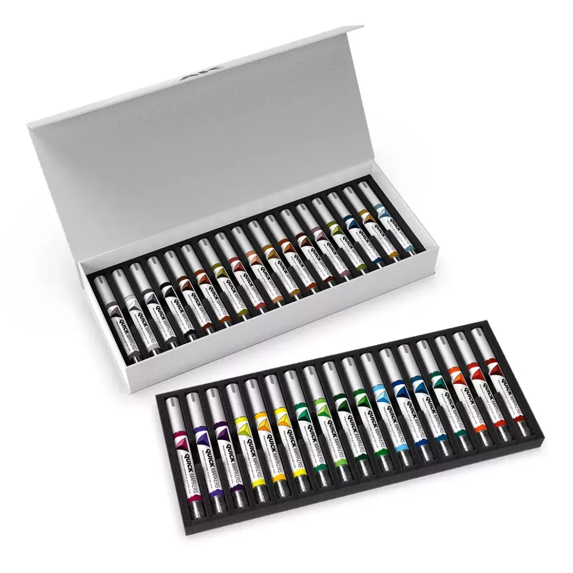 Quick Markers AK Interactive : Special Box Full Range - 34 couleurs
