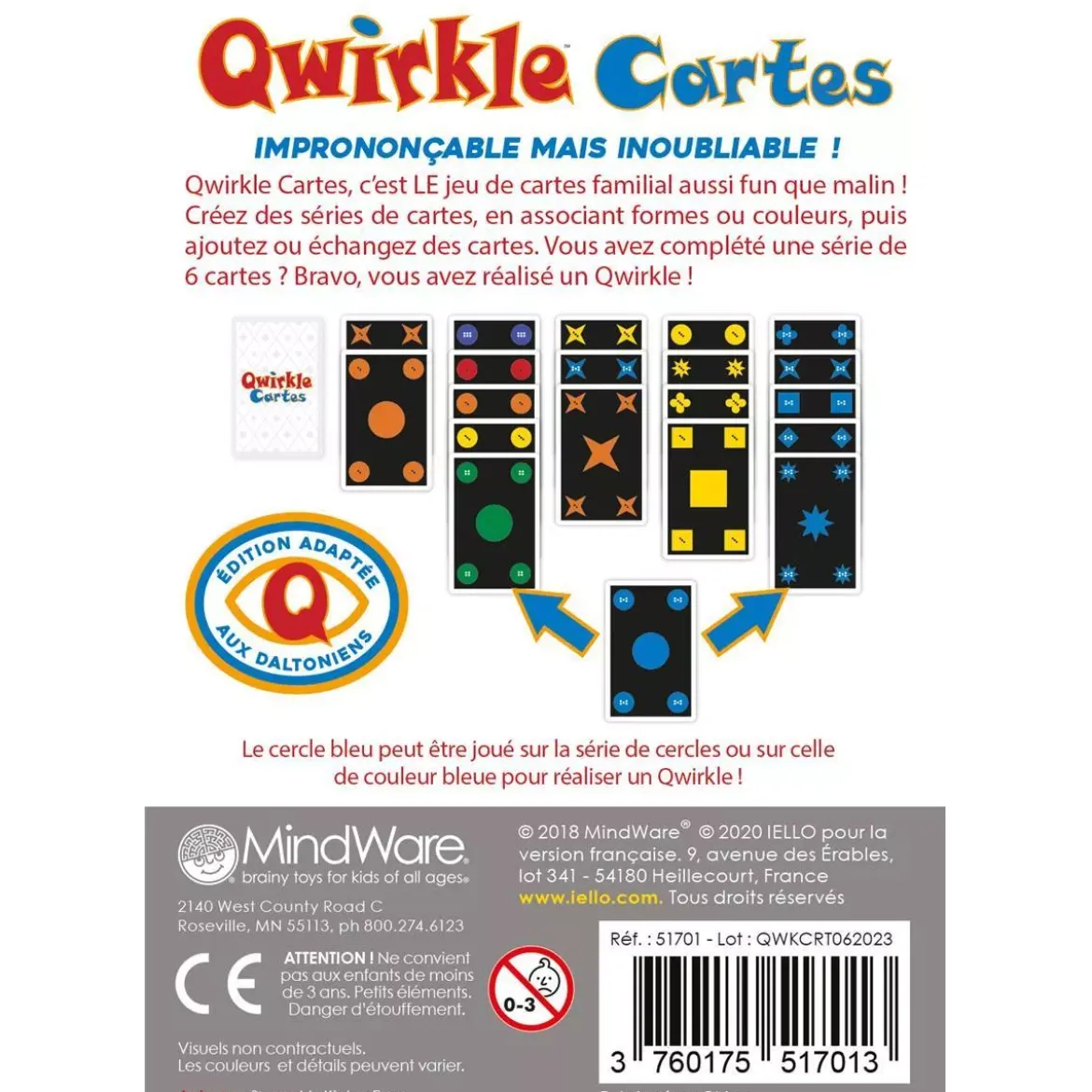 Qwirkle Cartes