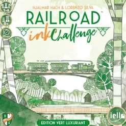 Railroad Ink Challenge Vert Luxuriant
