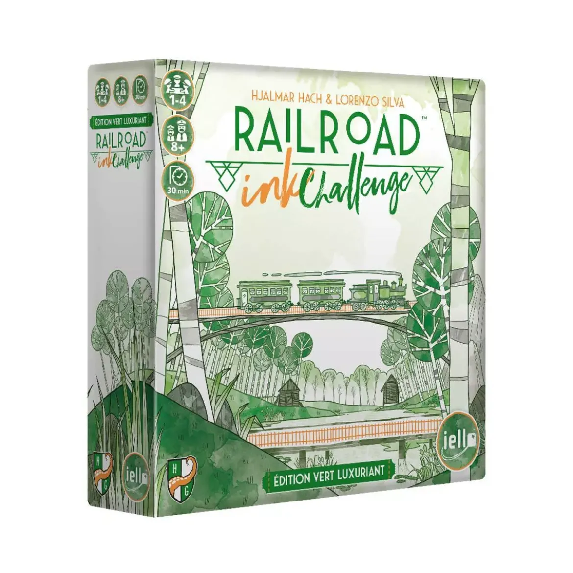 Railroad Ink Challenge Vert Luxuriant