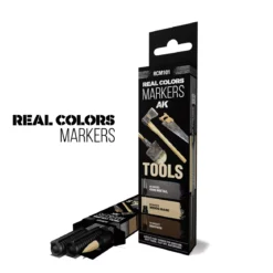 Real Colors Markers Set : Tools - AK Interactive