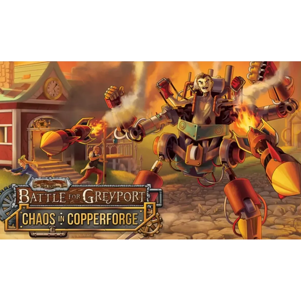 Red Dragon Inn Battle for Greyport : Chaos in Copperforge - Extension - Version Anglaise