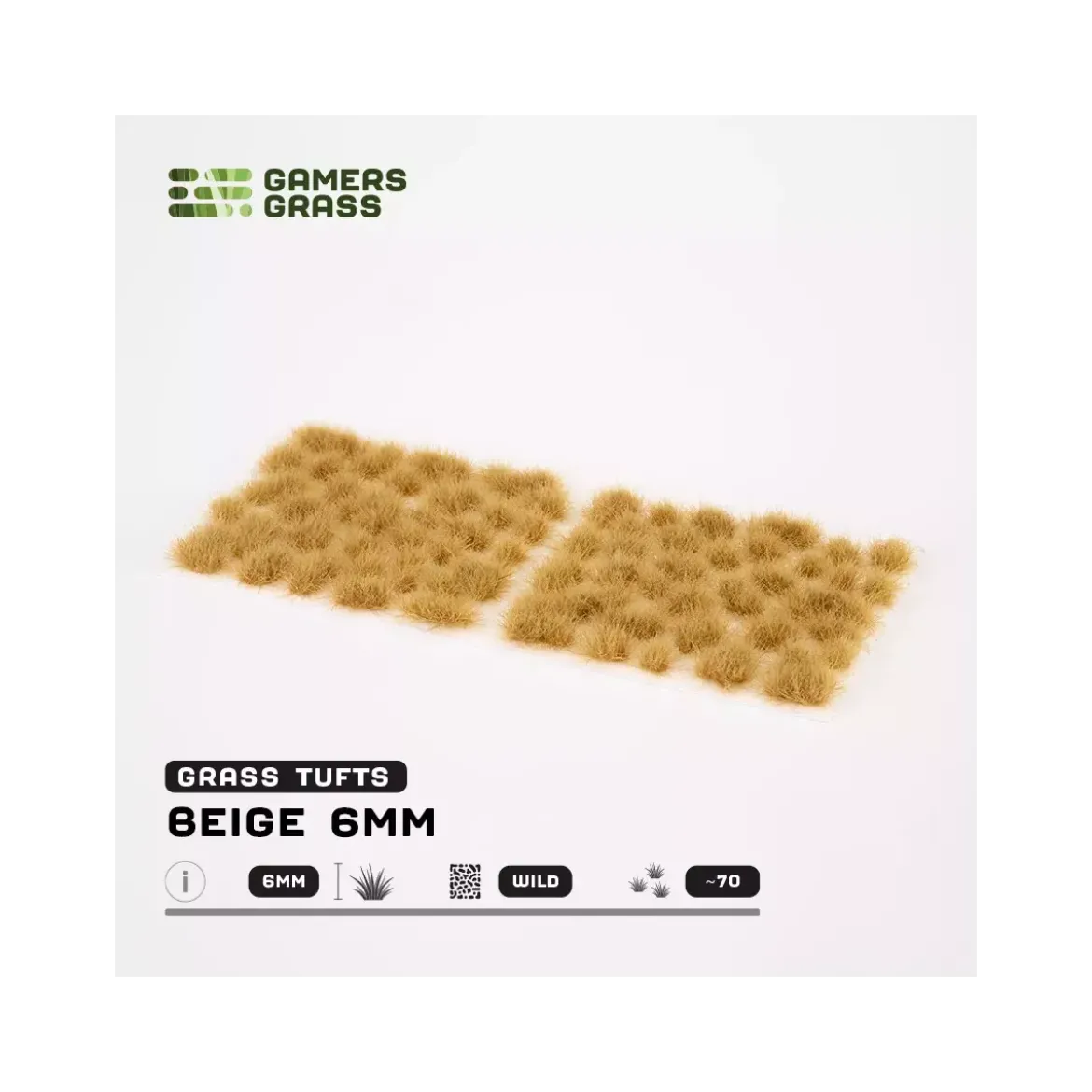 Regular Tufts - 6mm Wild - Gamers Grass