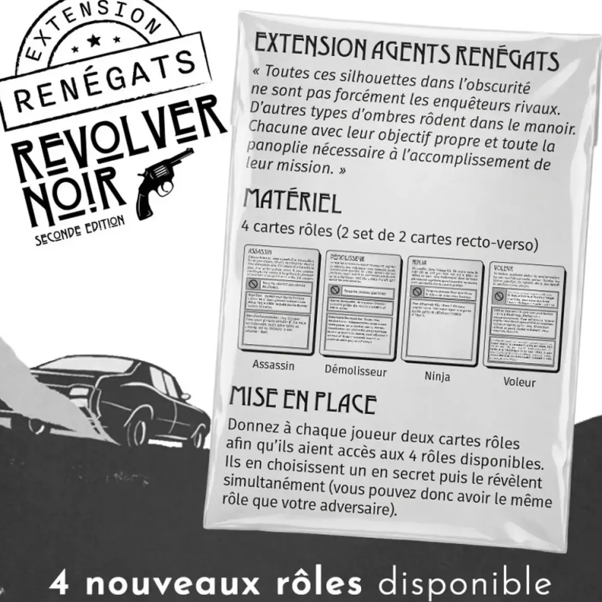 Revolver Noir : Agents Renégats - Extension Micro Game