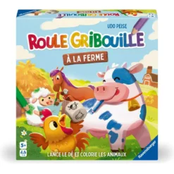 Roule Gribouille à la ferme