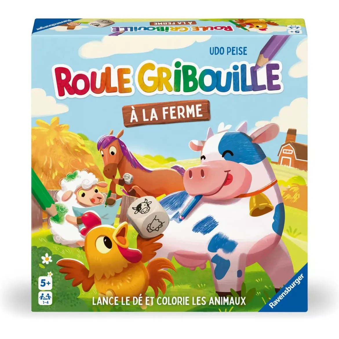 Roule Gribouille à la ferme
