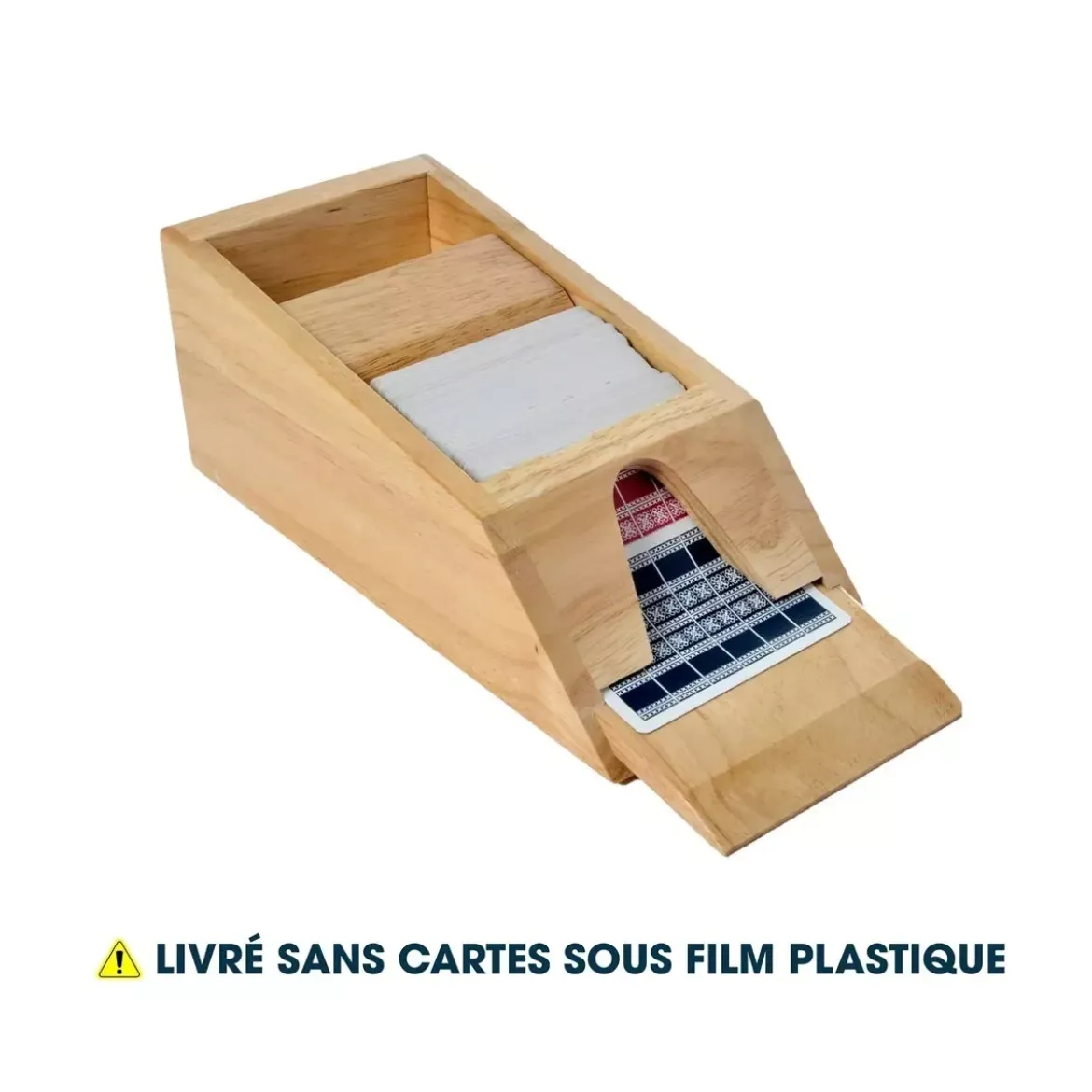 Sabot en Bois pour Cartes