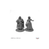 Sage And Milk Maid - Figurine Villageois / Townsfolk Reaper Miniatures